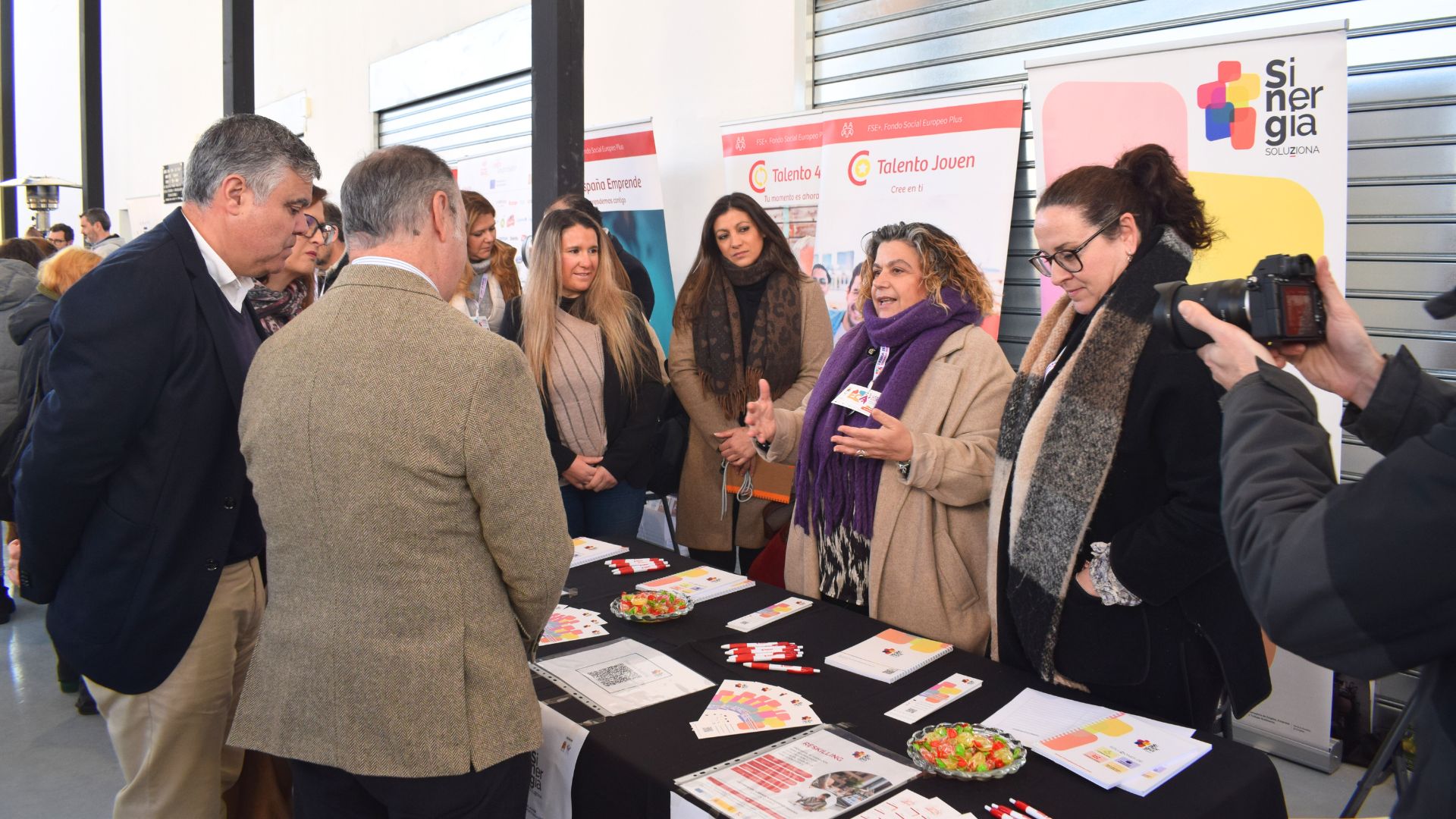 Sinergia Soluziona, en la ‘I Feria de Empleo Comarca de Los Alcores’